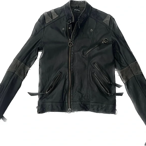 ジャケット・アウター archive leather mouton jacket kmrii lgb kmrii | Jackets & Coats | Kmrii Dead Rock Orchestra Jacket